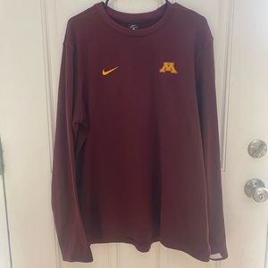Nike on-field Minnesota long sleeve shirt